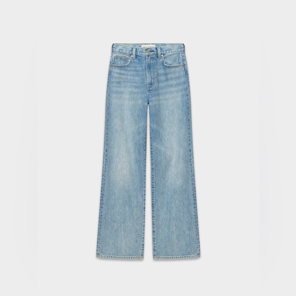Denim Forum The Farrah High Rise Wide